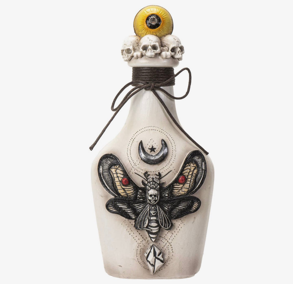 Moth Bottle w/ LED – Glowing Altar Jar