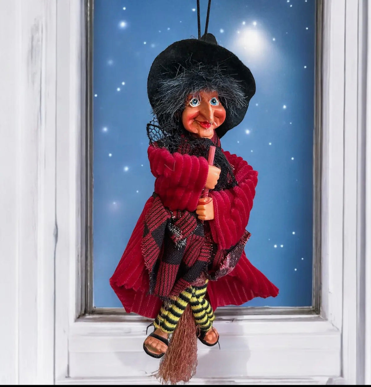 Hanging Kitchen Witch – Protection & Good Luck