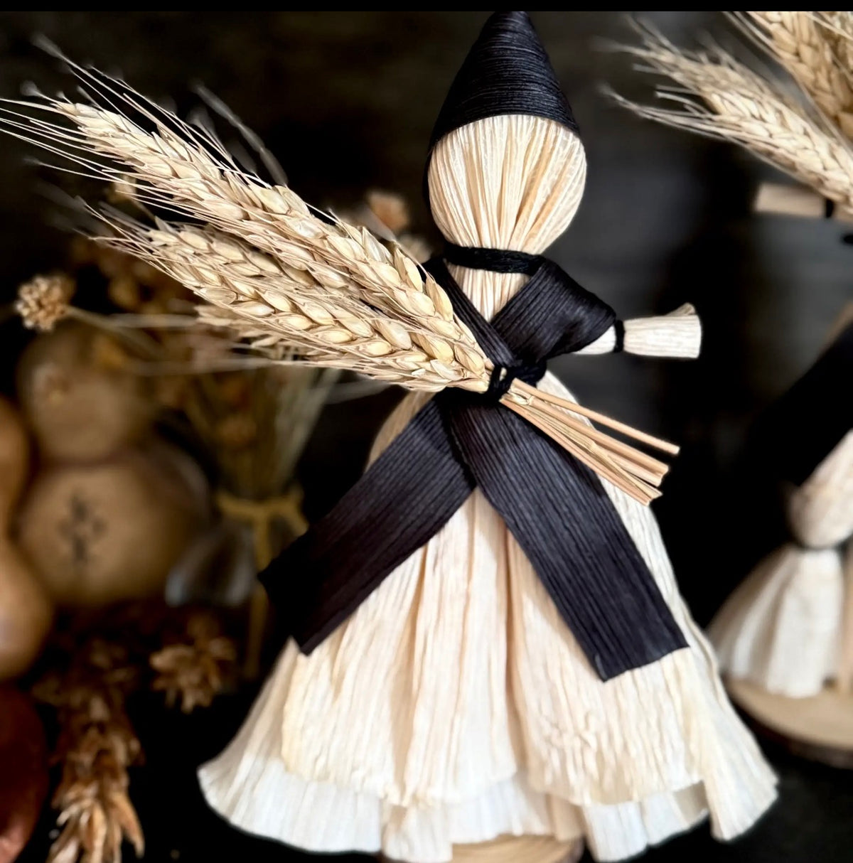 Salem Corn Husk Witch Poppet