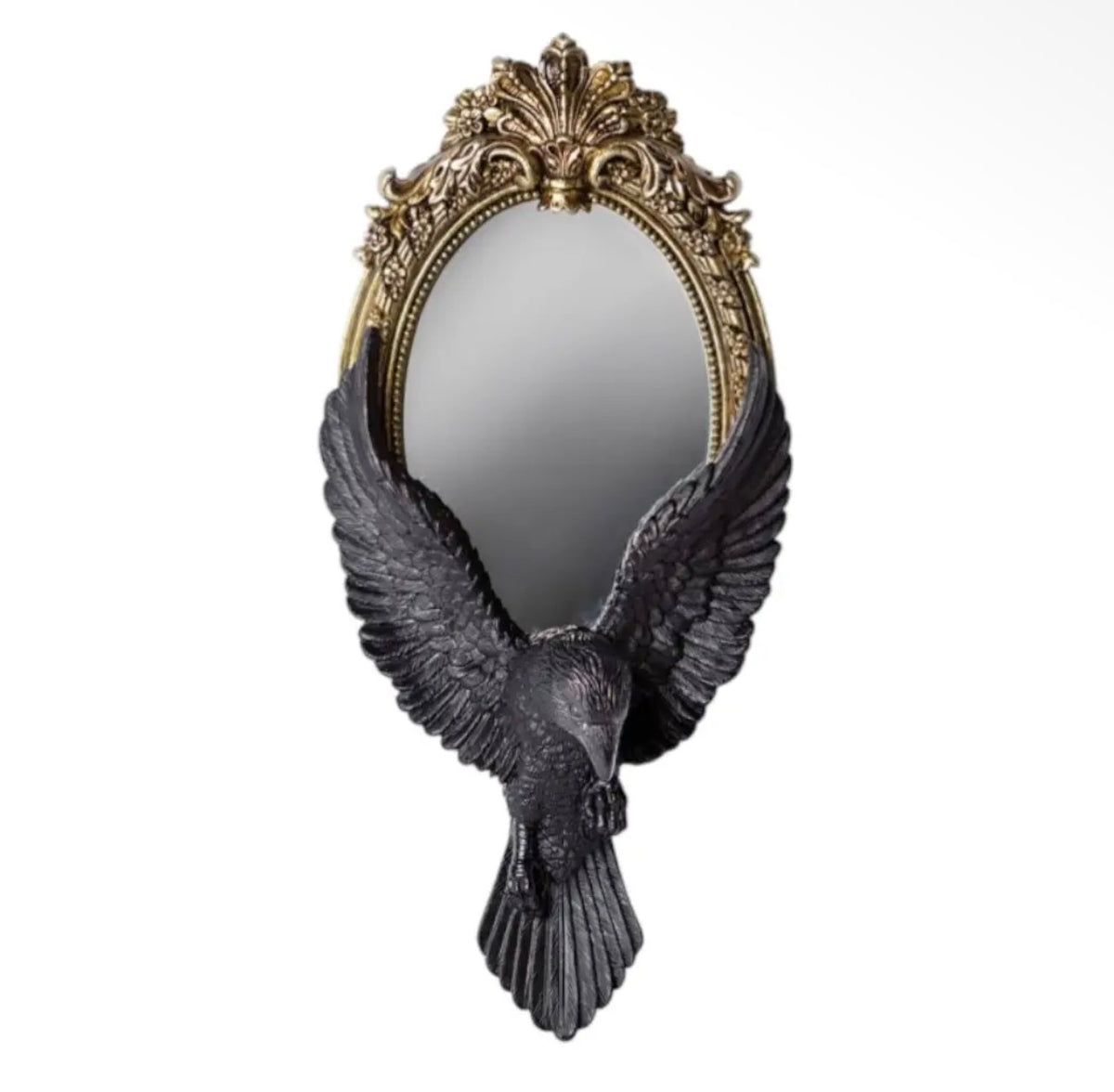 Raven’s Gaze Hand Mirror