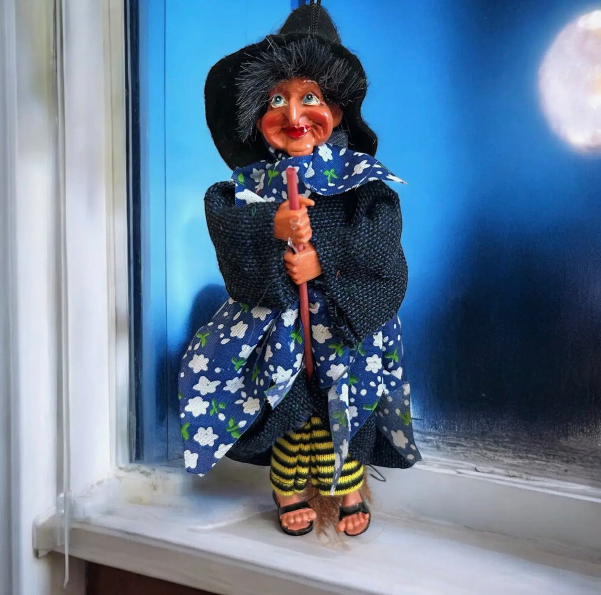 Hanging Kitchen Witch – Protection & Good Luck