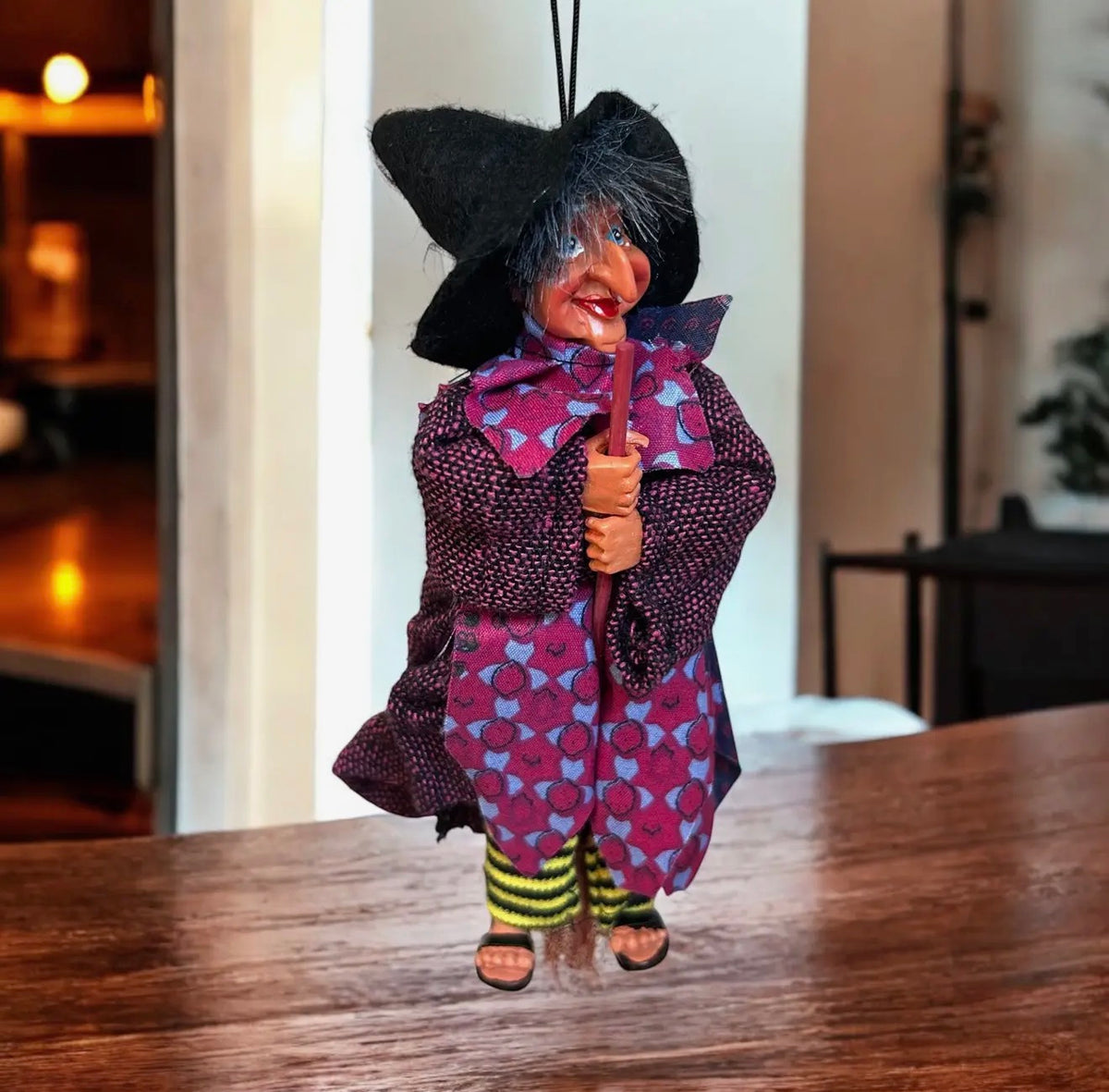 Hanging Kitchen Witch – Protection & Good Luck