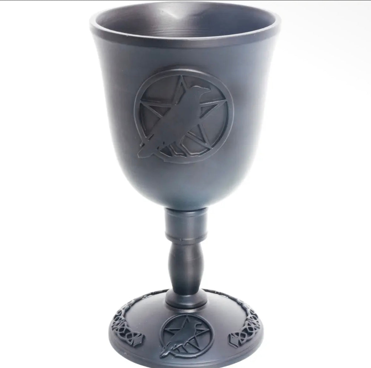 Raven’s Chalice – Cast Iron Ritual Goblet