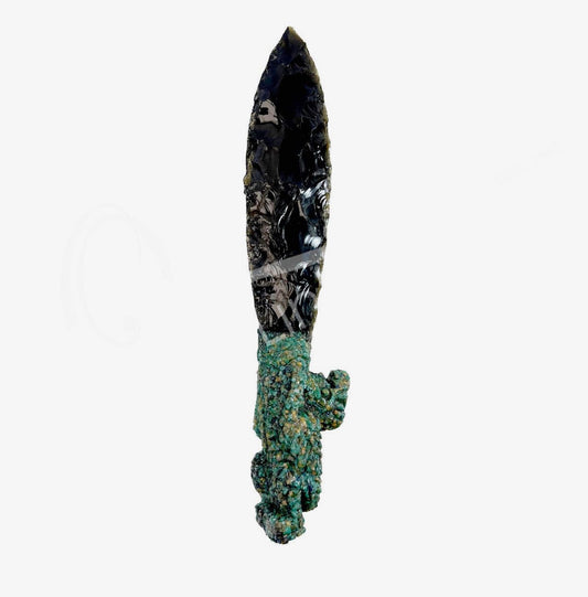 Dragon Obsidian Athame | Ritual Blade | 7–8”
