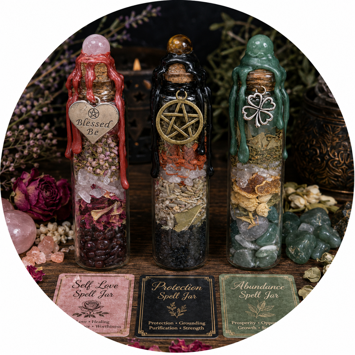 Handcrafted Spell Jars✨✨